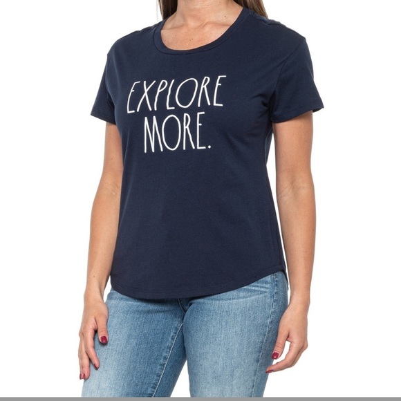 Rae Dunn “Explore More” T-Shirt - Picture 3 of 9